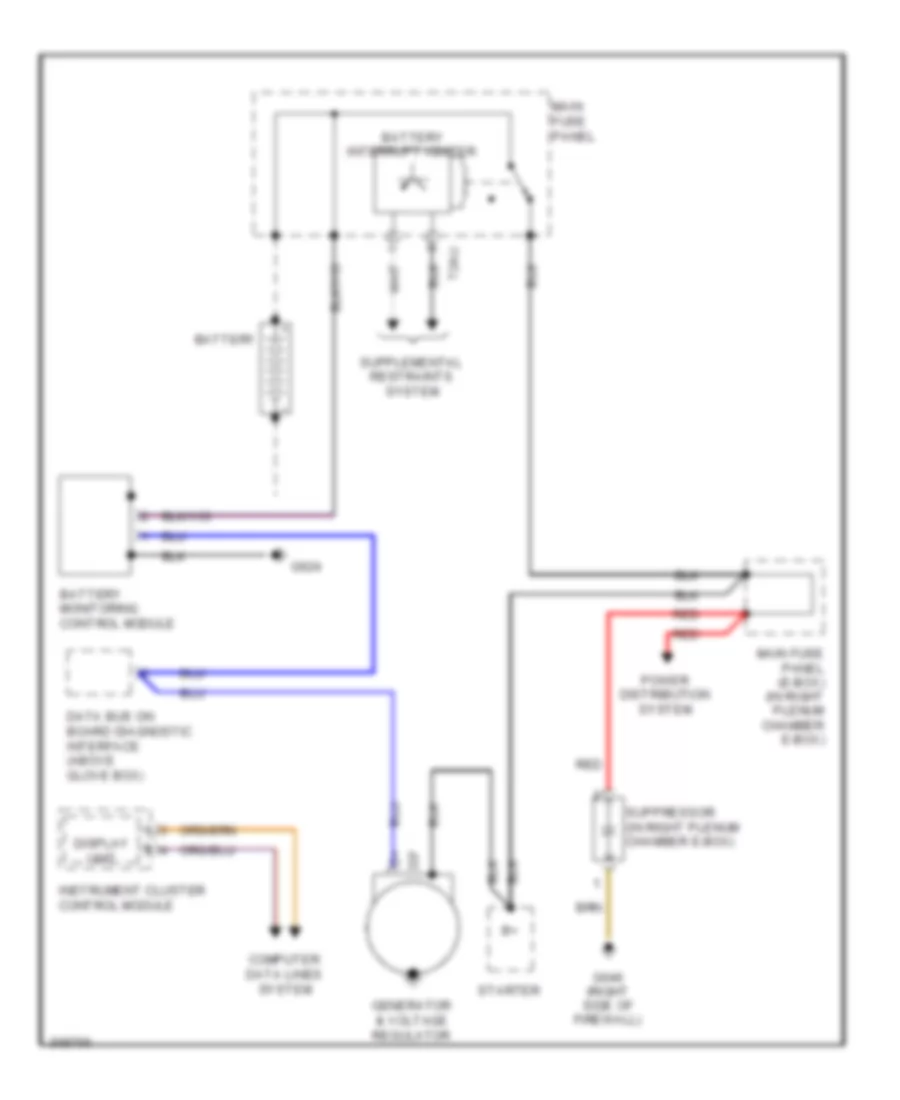 3 0L Charging Wiring Diagram for Audi A6 2009