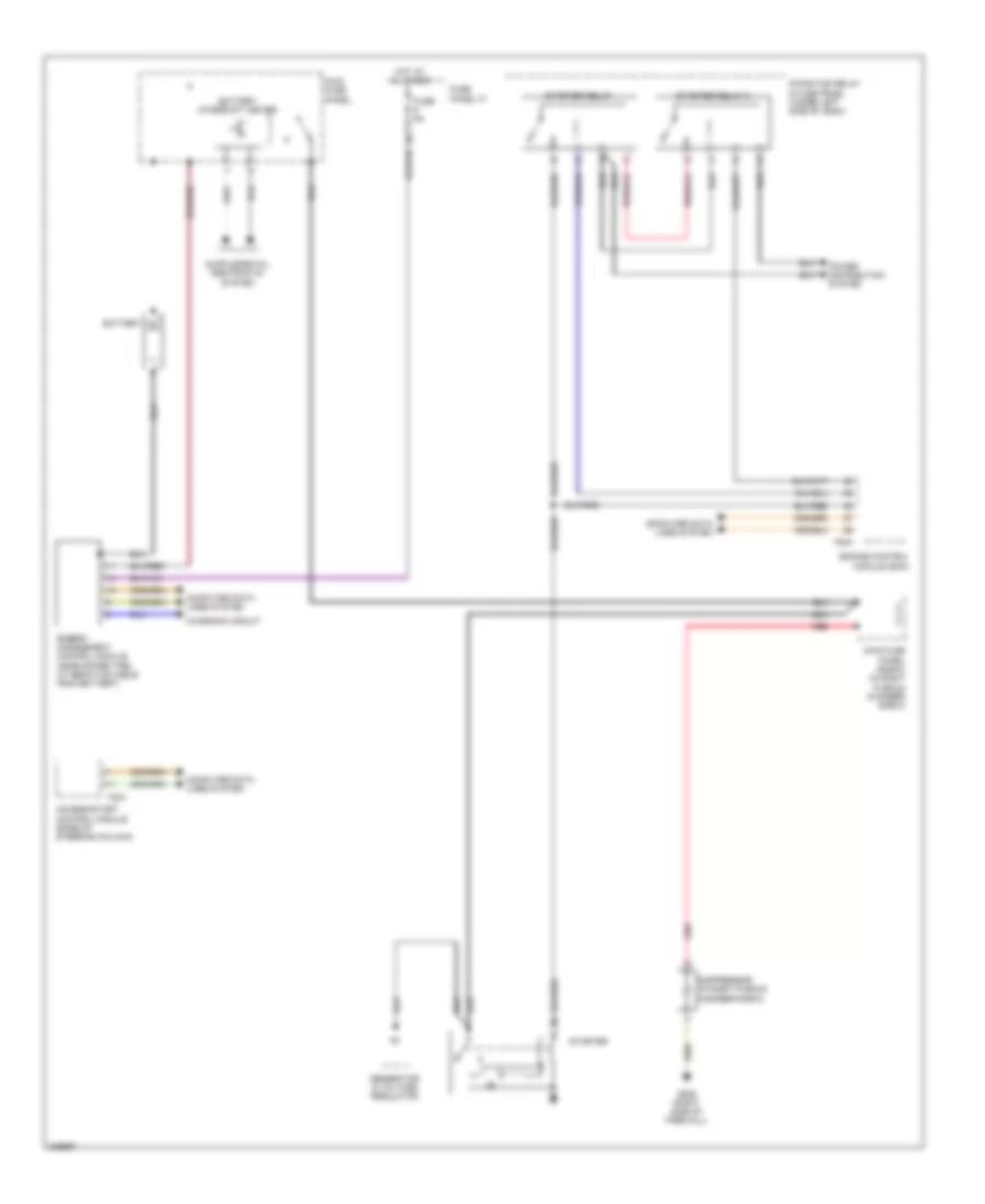 3.2L, Starting Wiring Diagram, BKH for Audi A6 2009