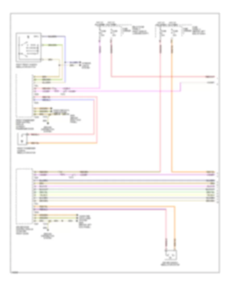 Power Windows Wiring Diagram 1 of 2 for Audi S4 Prestige 2014