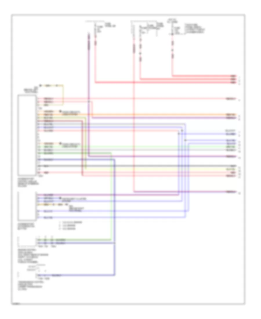 Access Start Wiring Diagram 1 of 2 for Audi A6 Avant Quattro 2009