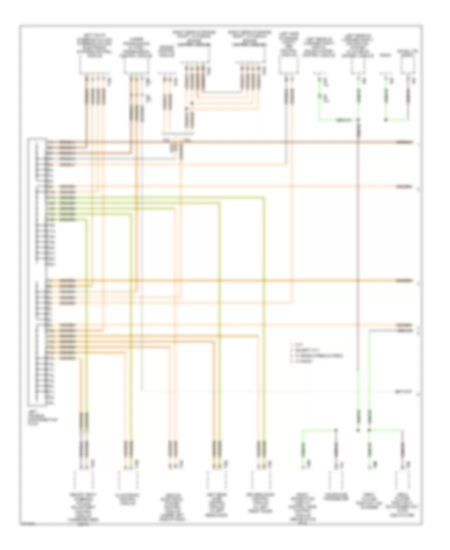 Computer Data Lines Wiring Diagram 1 of 3 for Audi A6 Avant Quattro 2009