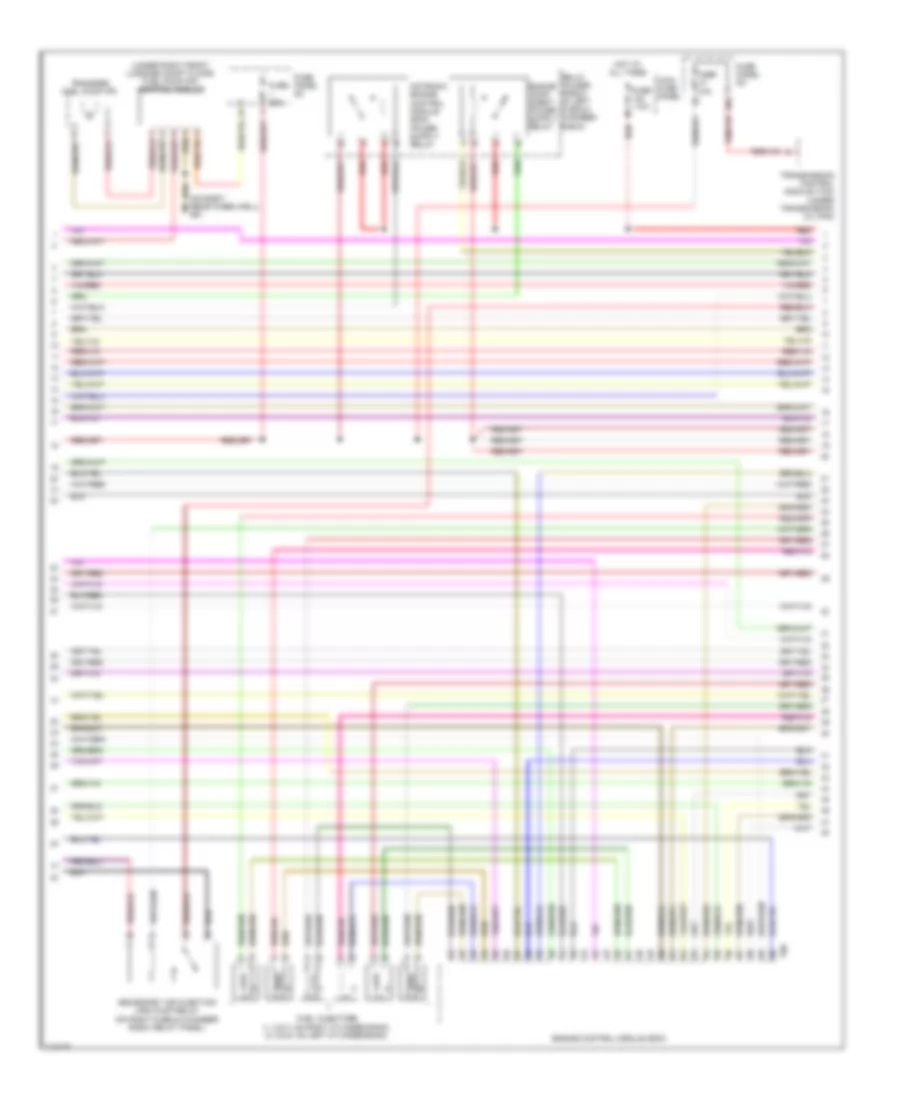 3.2L, Engine Performance Wiring Diagram, Late Production (3 of 5) for Audi A6 Avant Quattro 2009