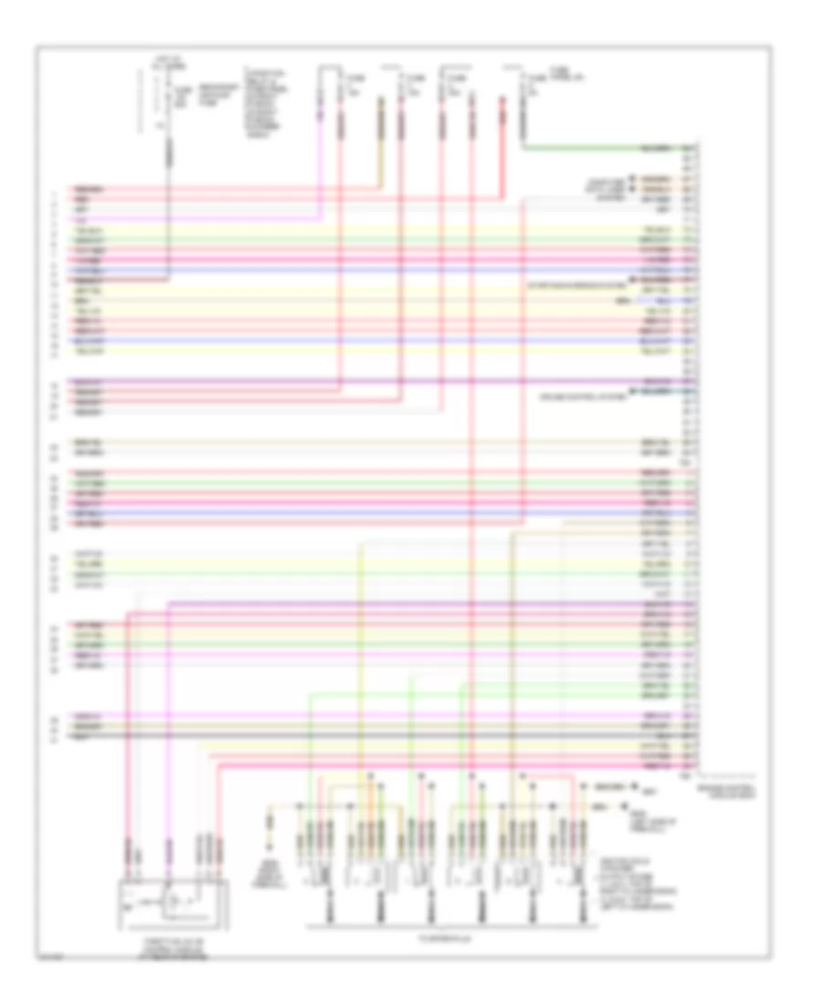 3.2L, Engine Performance Wiring Diagram, Late Production (5 of 5) for Audi A6 Avant Quattro 2009