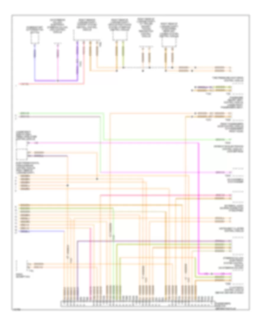 Computer Data Lines Wiring Diagram 3 of 3 for Audi S5 Premium Plus 2014