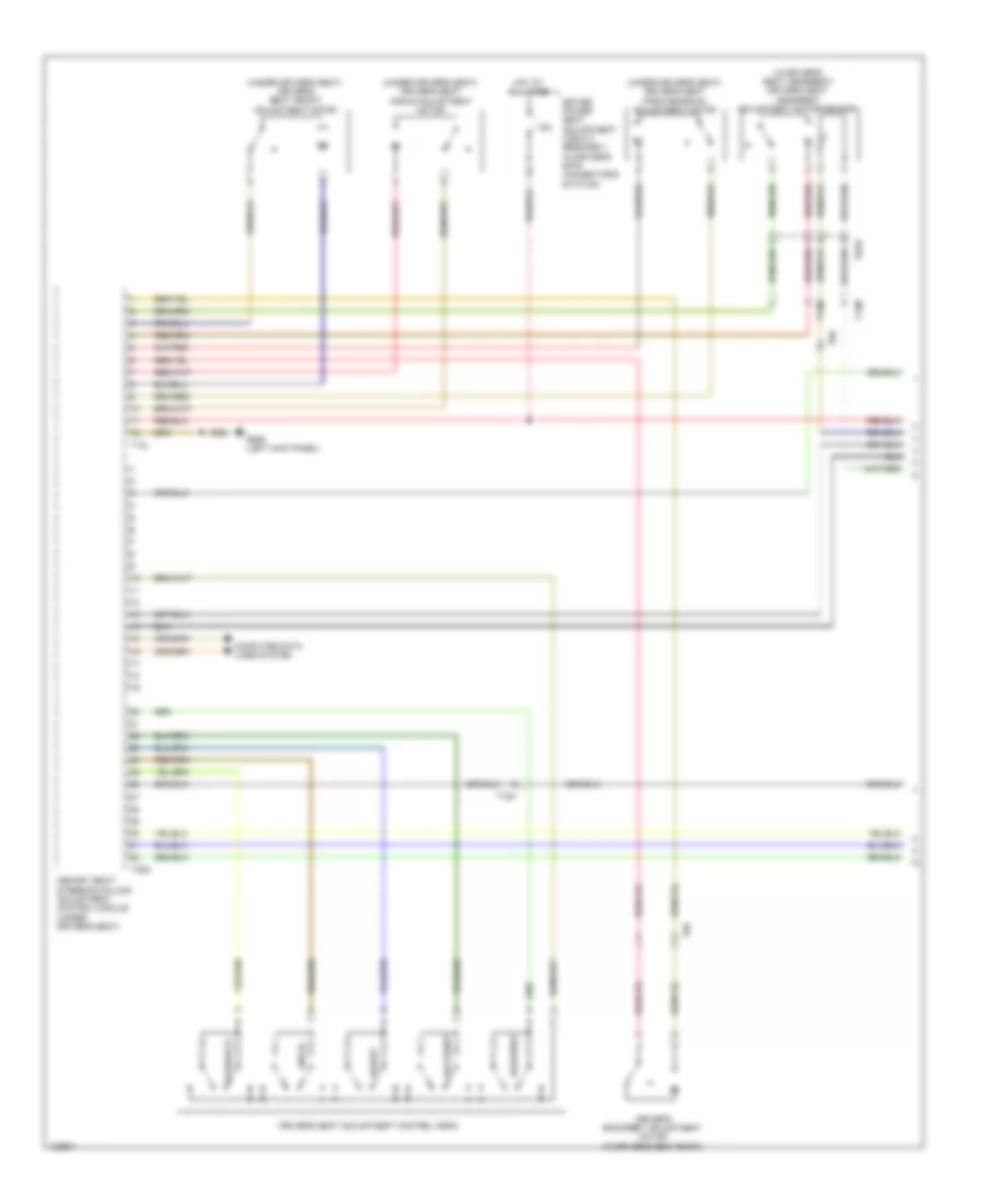 Driver s Memory Seat Wiring Diagram 1 of 2 for Audi S5 Premium Plus 2014