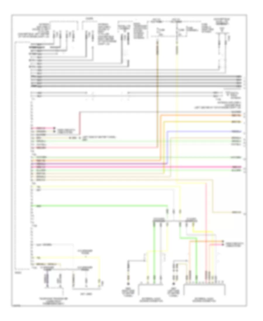 Navigation Wiring Diagram Basic Infotainment 1 of 2 for Audi S5 Premium Plus 2014
