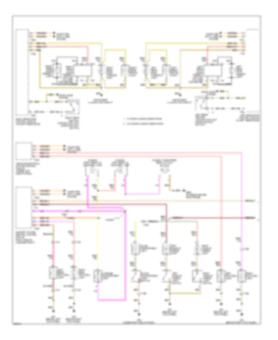 Courtesy Lamps Wiring Diagram 1 of 2 for Audi S6 2011