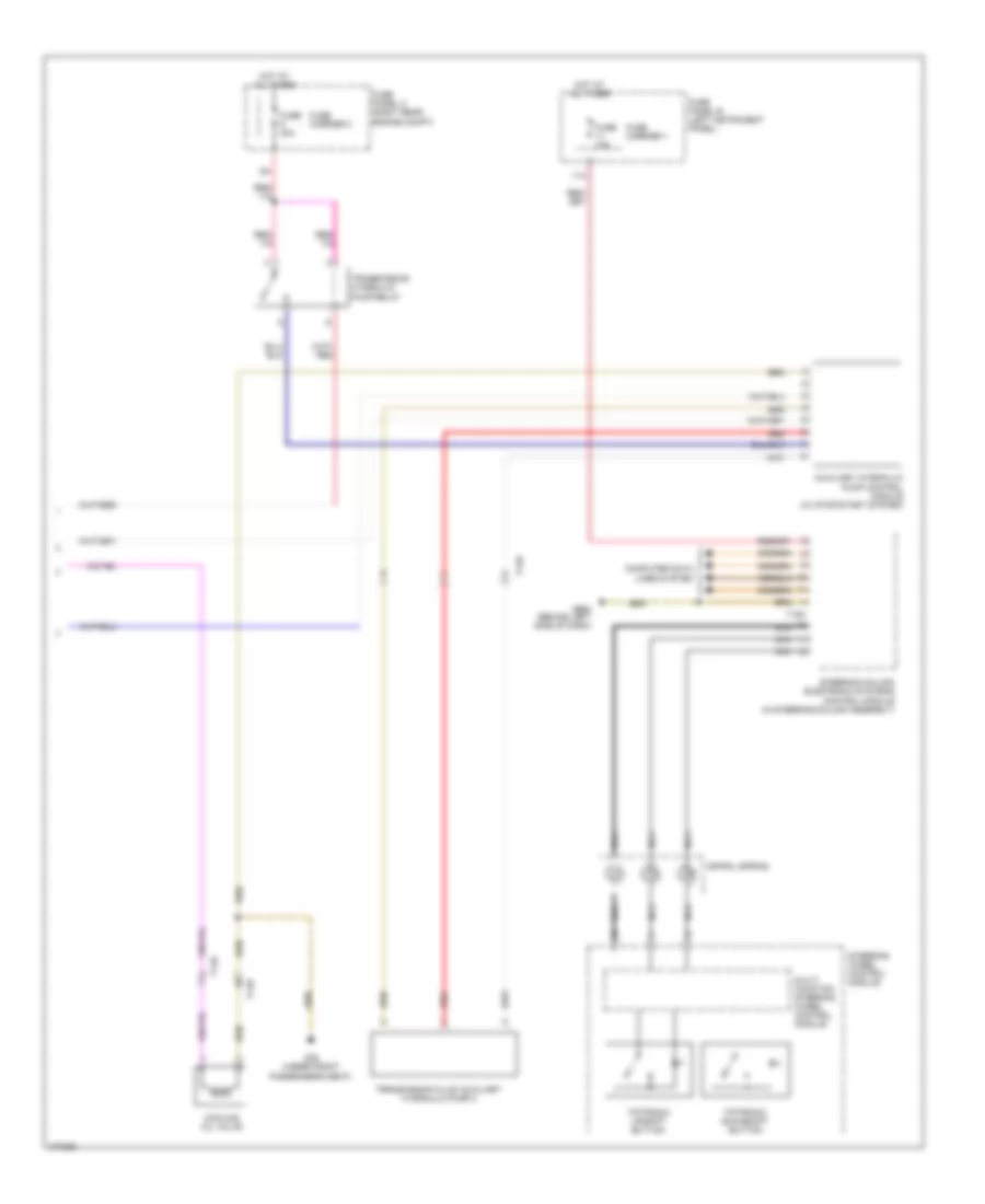 Transmission Wiring Diagram 3 of 3 for Audi Q7 Prestige 2013