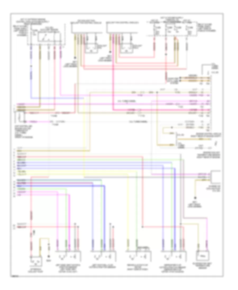 Automatic A C Wiring Diagram Basic 2 of 2 for Audi Q7 Prestige 2013