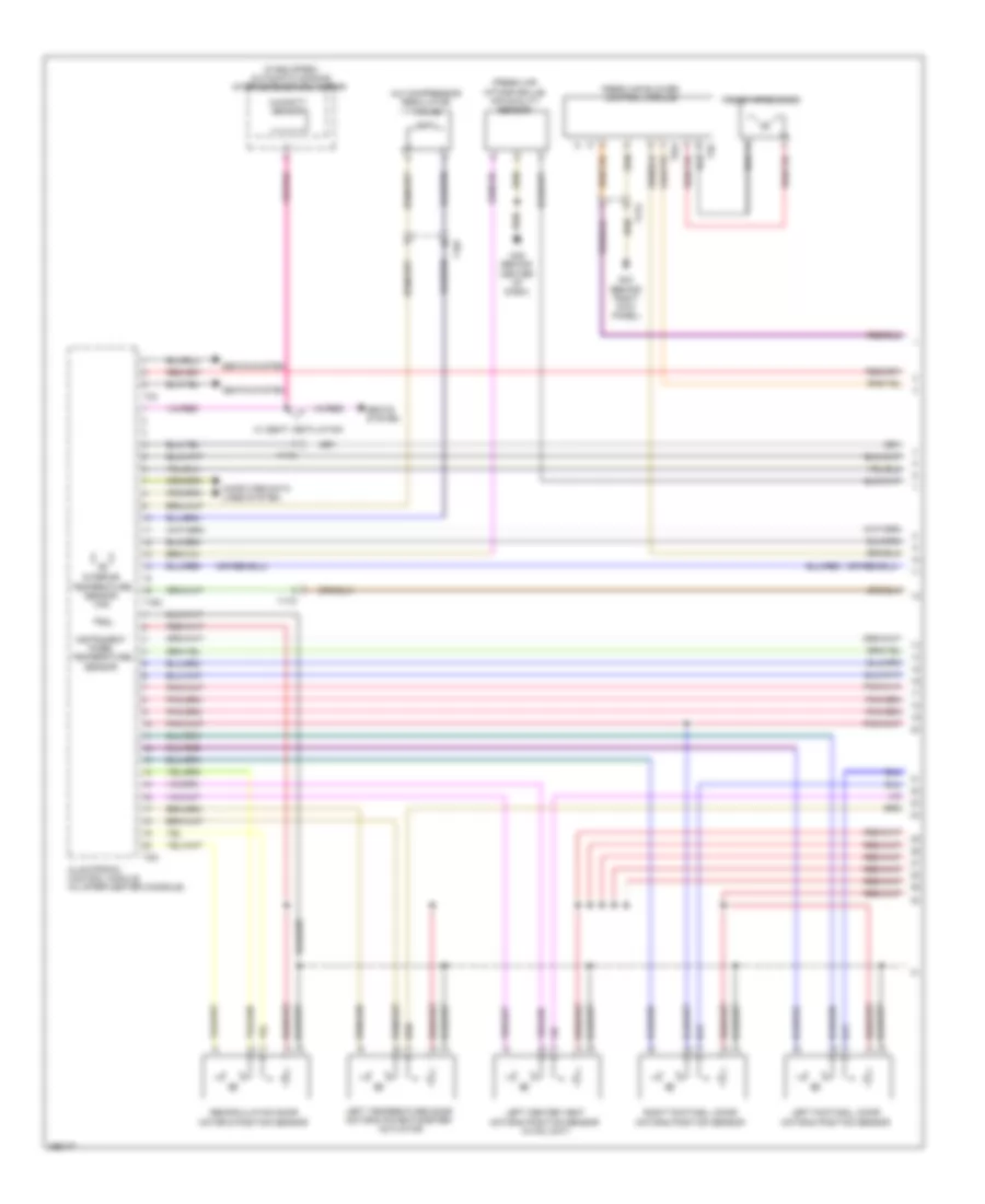 Automatic A C Wiring Diagram Comfort 1 of 4 for Audi Q7 Prestige 2013