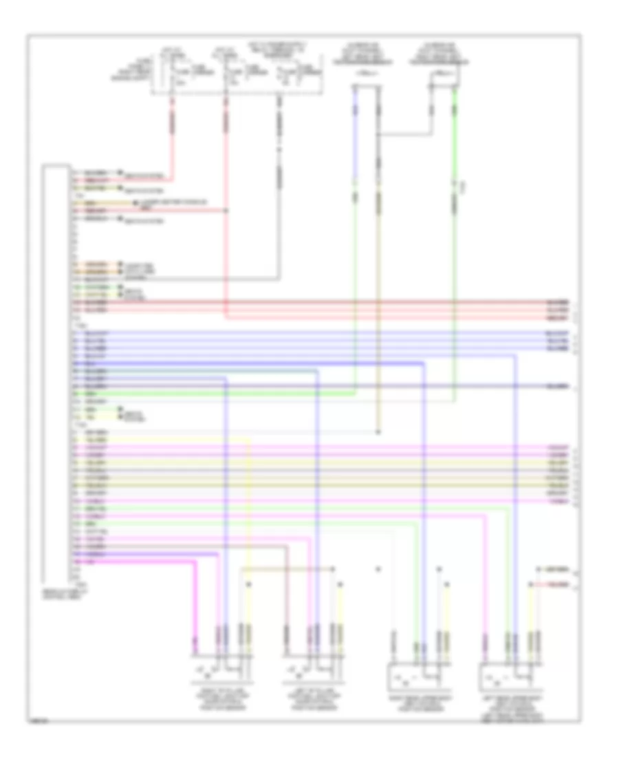 Rear A C Wiring Diagram 1 of 2 for Audi Q7 Prestige 2013