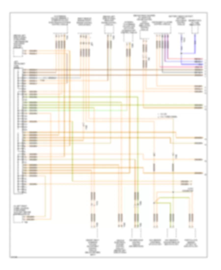 Computer Data Lines Wiring Diagram 1 of 3 for Audi Q7 Prestige 2013