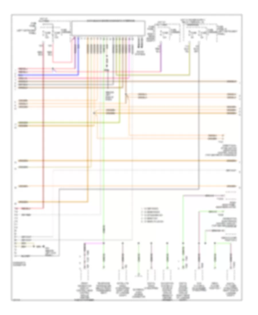 Computer Data Lines Wiring Diagram 2 of 3 for Audi Q7 Prestige 2013