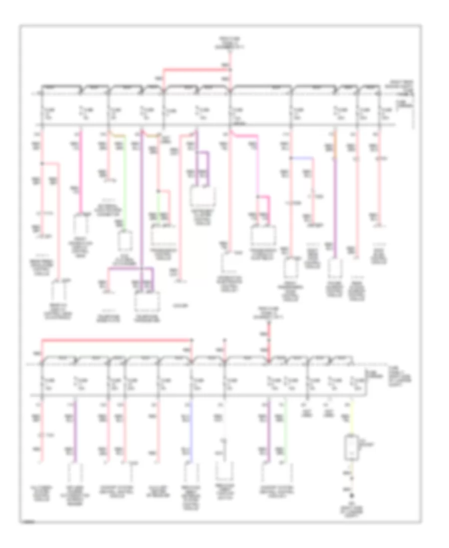 3 0L Turbo Diesel Power Distribution Wiring Diagram 5 of 7 for Audi Q7 Prestige 2013