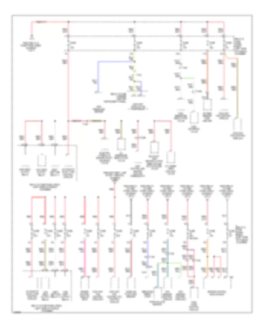 3 0L Turbo Diesel Power Distribution Wiring Diagram 6 of 7 for Audi Q7 Prestige 2013