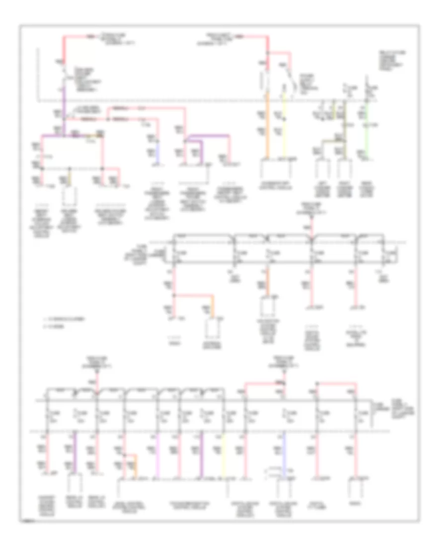 3 0L Turbo Diesel Power Distribution Wiring Diagram 7 of 7 for Audi Q7 Prestige 2013