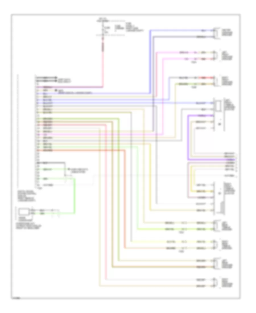 Radio Wiring Diagram DSP Radio with Bang  Olufsen 1 of 3 for Audi Q7 Prestige 2013