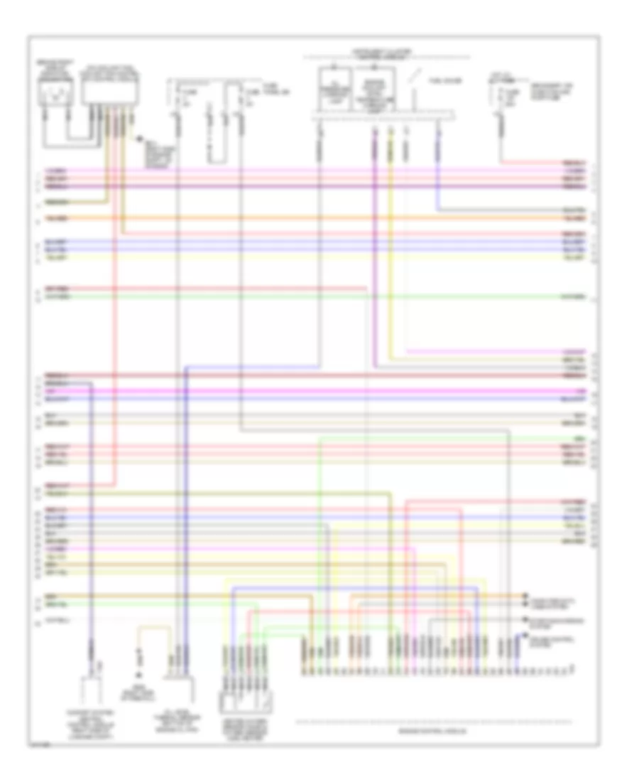 3.0L, Engine Performance Wiring Diagram (3 of 6) for Audi A6 Quattro 2009