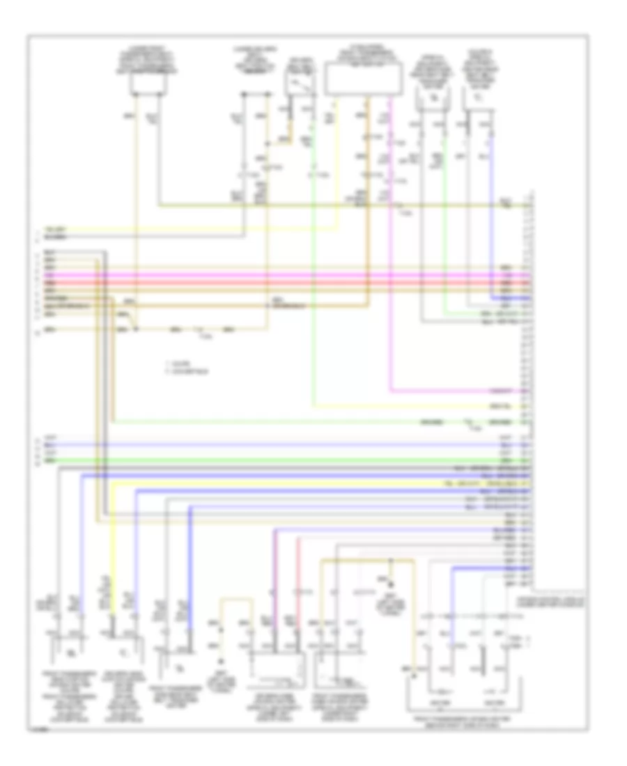 Supplemental Restraints Wiring Diagram 3 of 3 for Audi S5 Prestige 2014