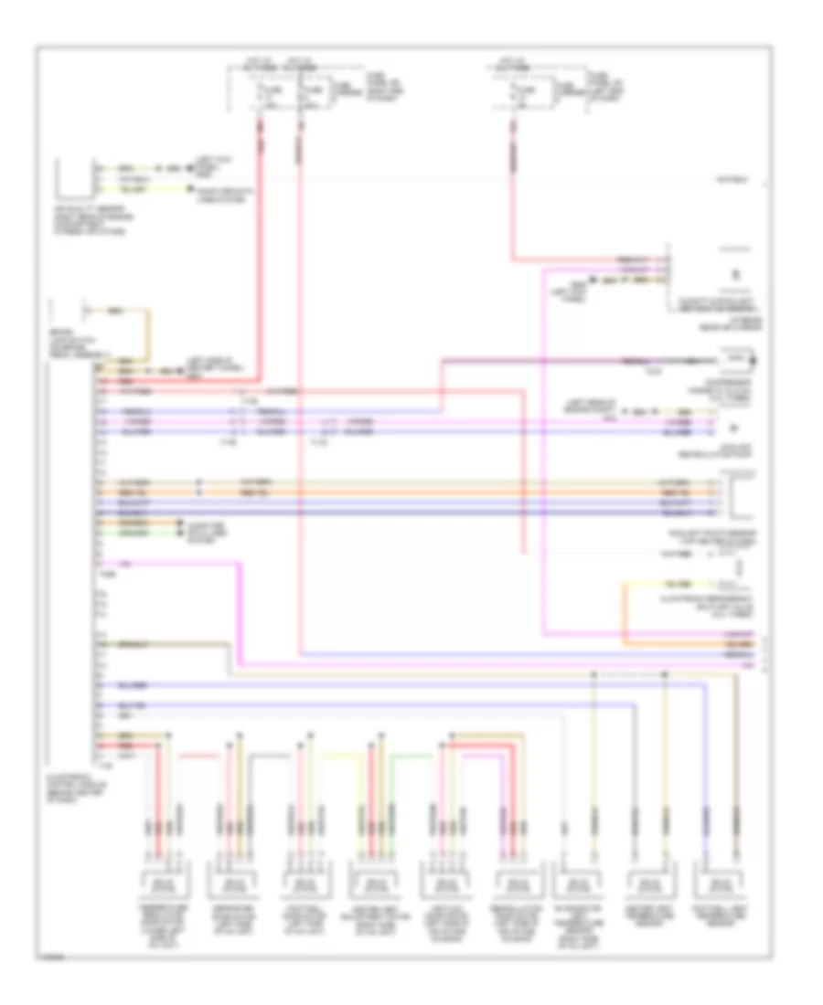 Automatic A C Wiring Diagram Basic 1 of 2 for Audi S5 Prestige 2014