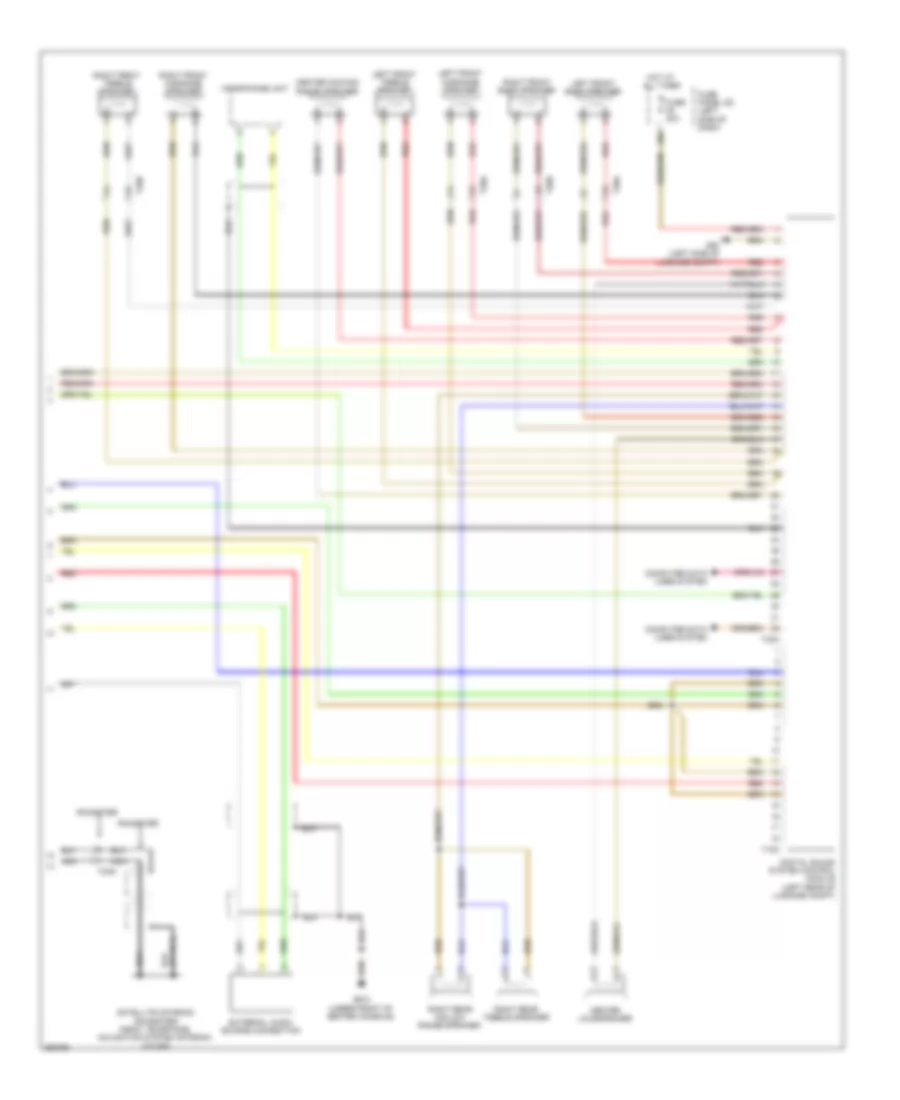 Radio Wiring Diagram with Bose 2 of 2 for Audi TT 2011