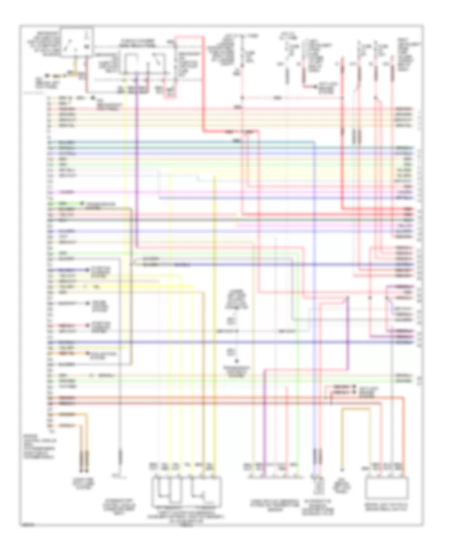 6 0L Engine Performance Wiring Diagram 1 of 7 for Audi A8 L Quattro 2009