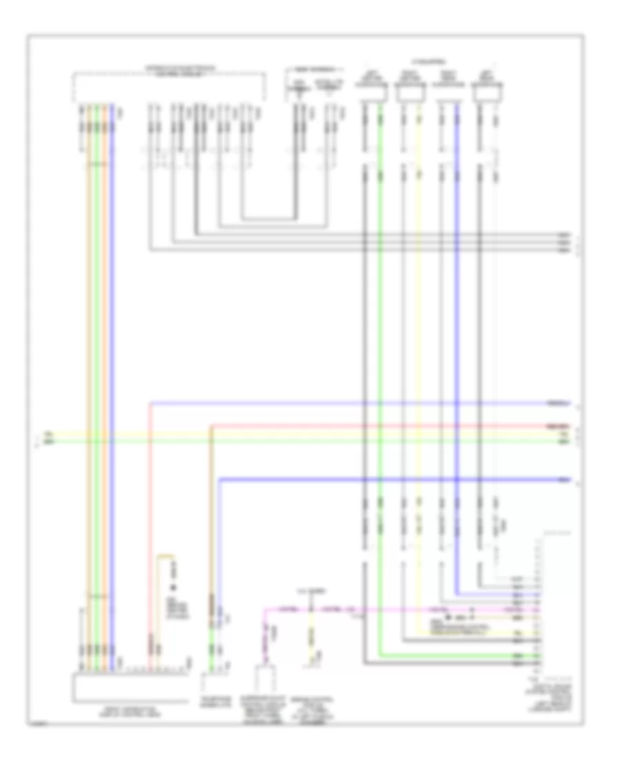 Radio Wiring Diagram Bose 3 of 4 for Audi S6 2014