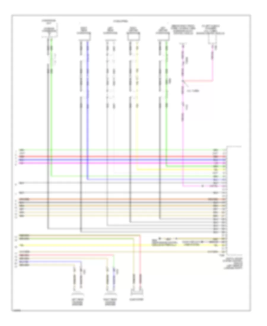 Radio Wiring Diagram, with Bang  Olufson Sound (3 of 3) for Audi S6 2014