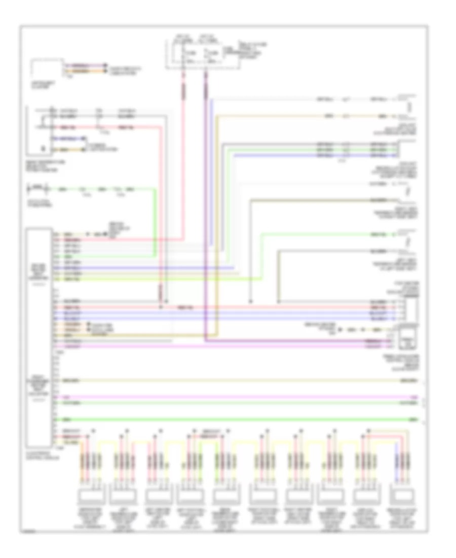 Automatic AC Wiring Diagram, Basic (1 of 3) for Audi S6 2014