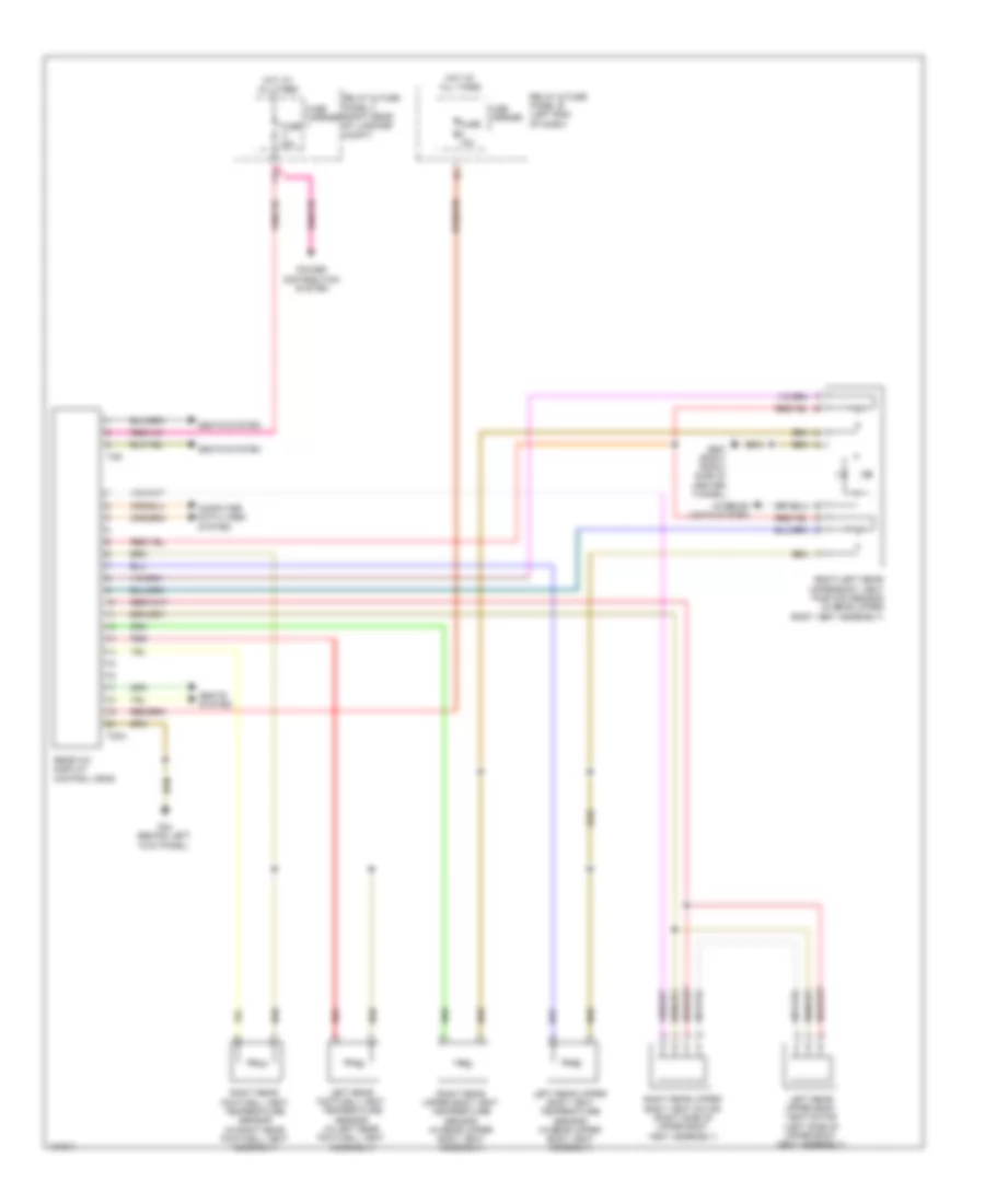 Rear A C Wiring Diagram for Audi S6 2014