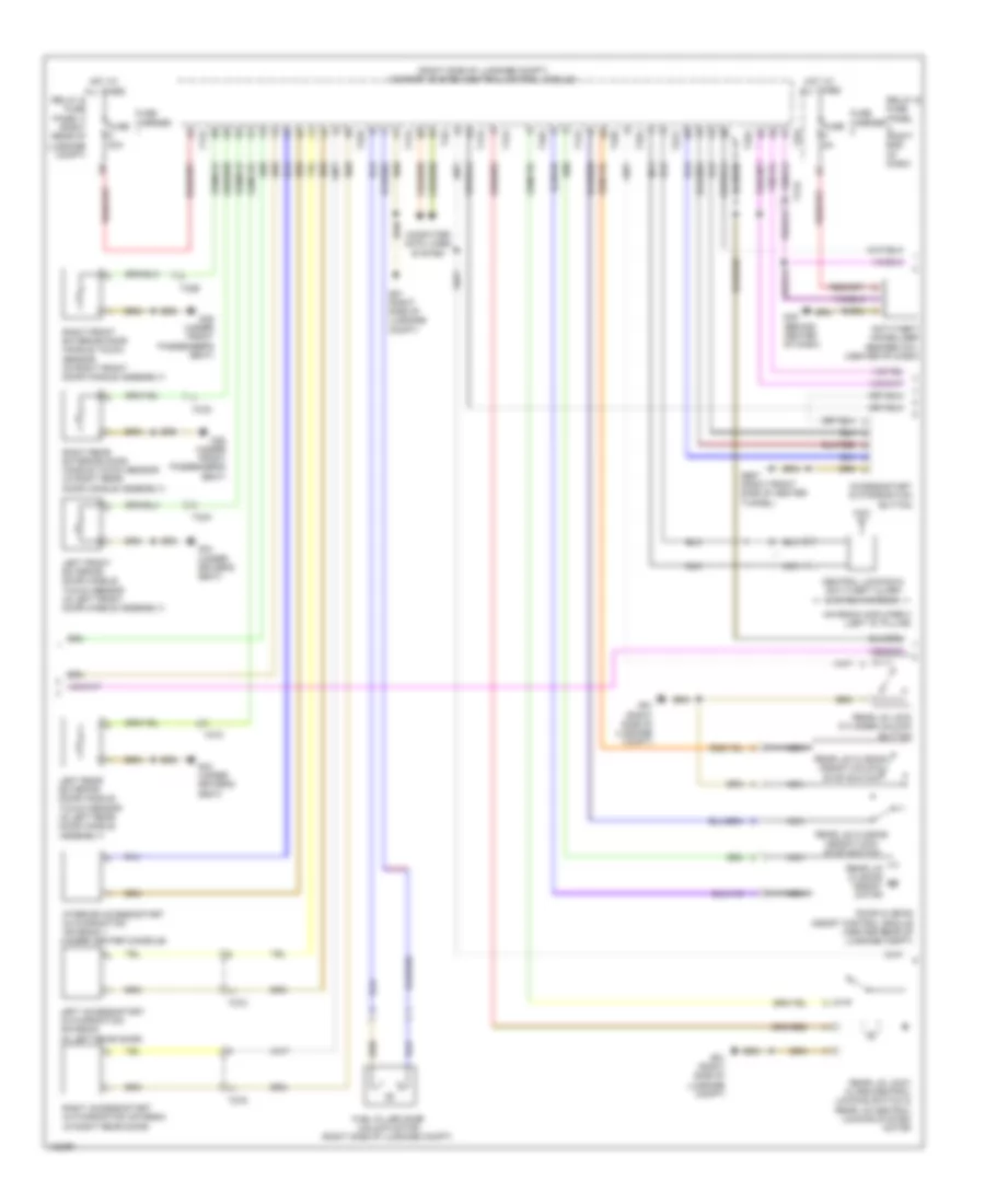 Anti theft Wiring Diagram 4 of 6 for Audi S6 2014