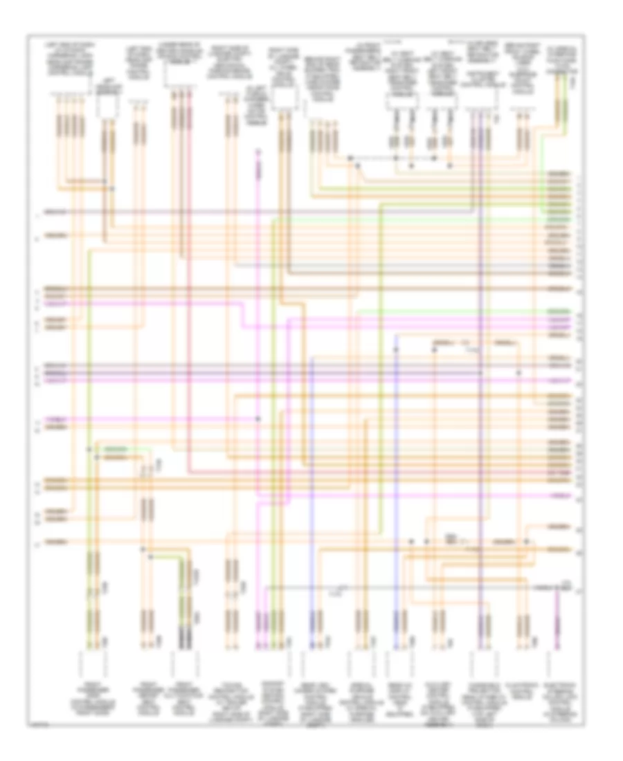 Computer Data Lines Wiring Diagram 2 of 4 for Audi S6 2014