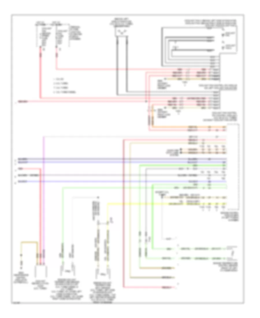 Cooling Fan Wiring Diagram 2 of 2 for Audi S6 2014