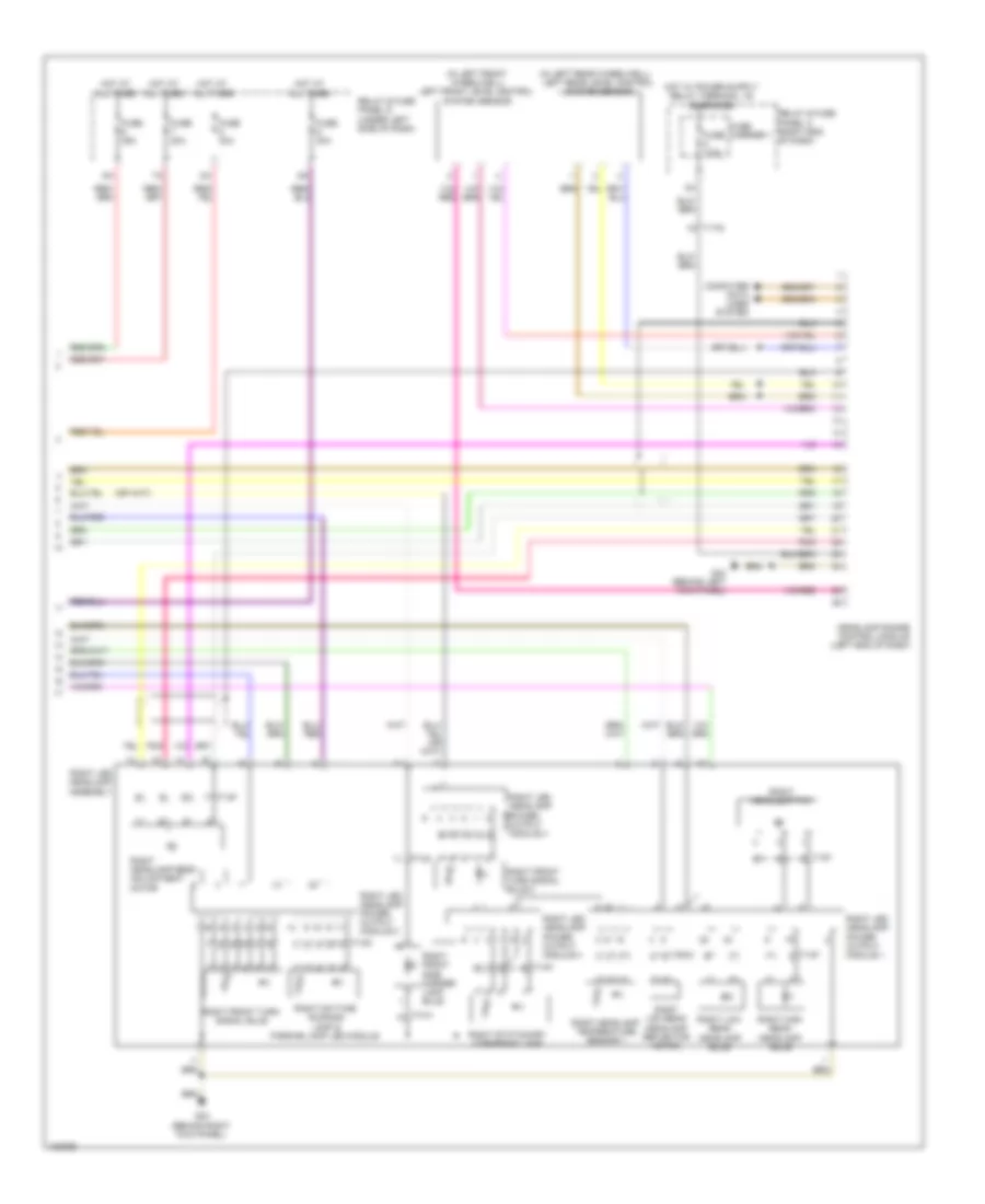 Headlights Wiring Diagram without HID with Cornering Headlights 2 of 2 for Audi S6 2014