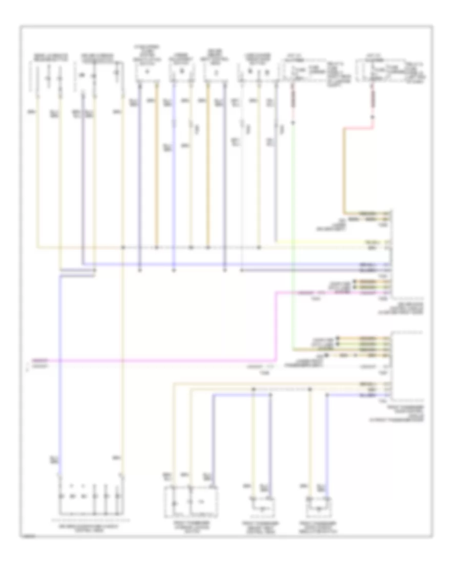 Instrument Illumination Wiring Diagram 4 of 4 for Audi S6 2014
