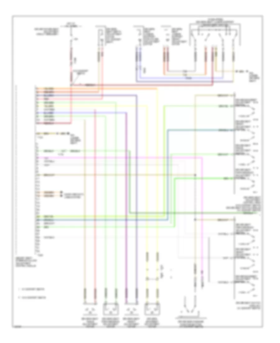 Memory Seat Wiring Diagram 1 of 4 for Audi S6 2014