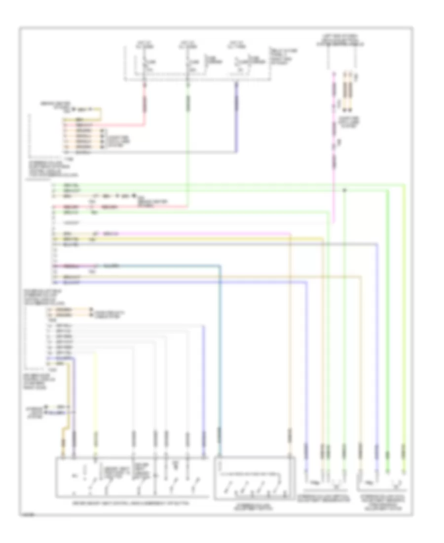 Steering Column Memory Wiring Diagram for Audi S6 2014