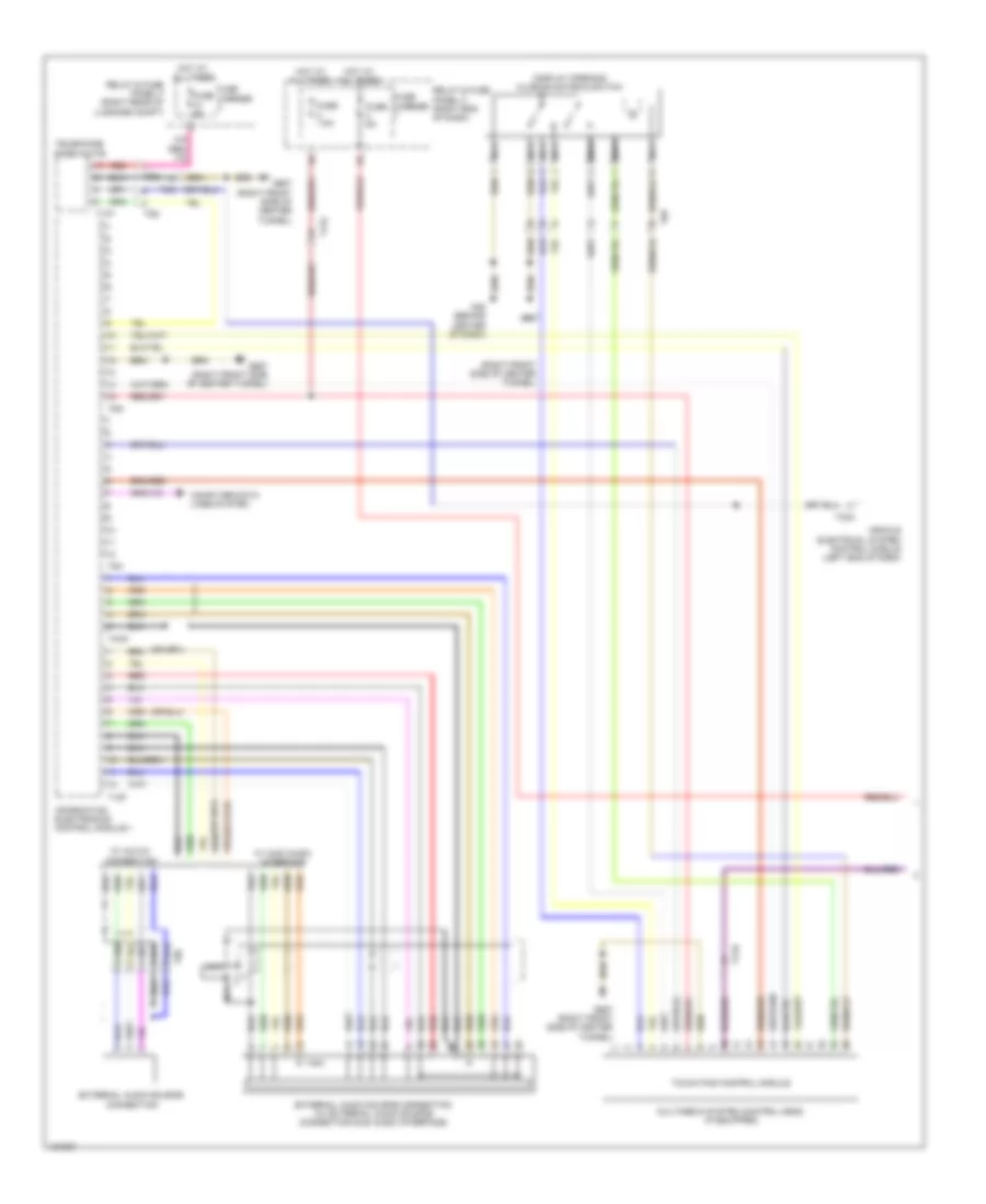 Navigation Wiring Diagram with Navigation Plus 1 of 2 for Audi S6 2014