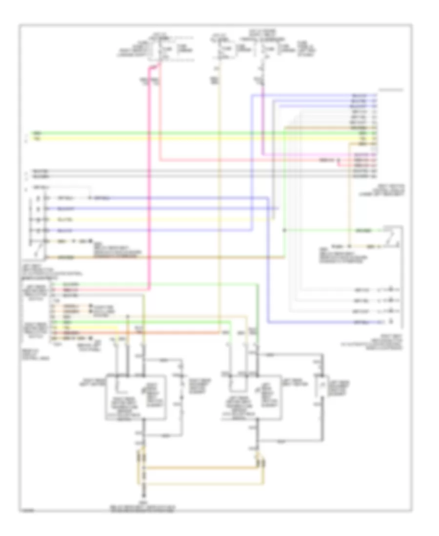 Heated Seats Wiring Diagram without Memory 2 of 2 for Audi S6 2014