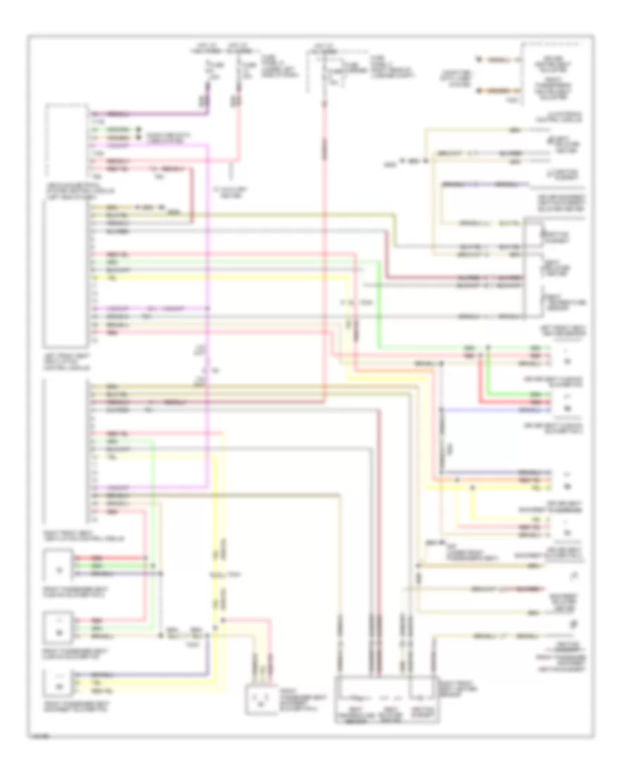 Seat Ventilation Wiring Diagram for Audi S6 2014