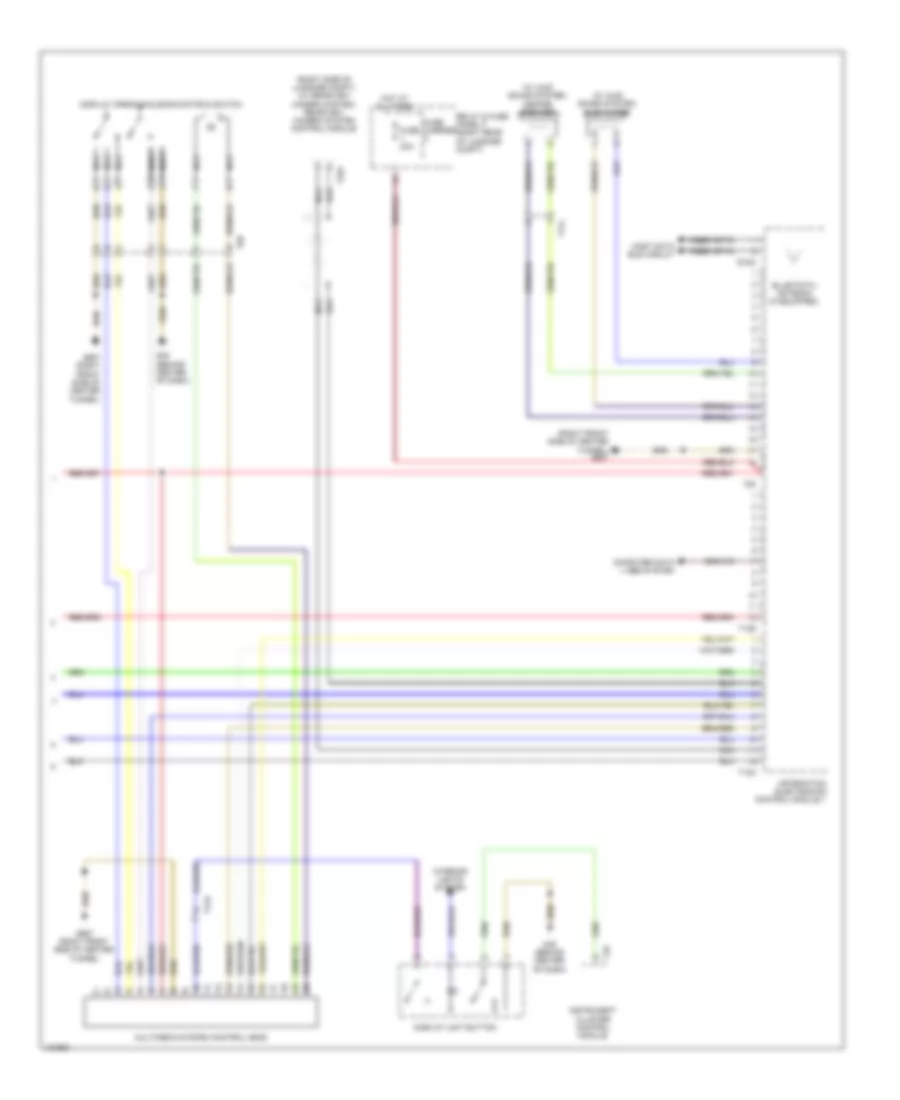 Multimedia Interface Wiring Diagram, with Radio Plus (3 of 3) for Audi S6 2014