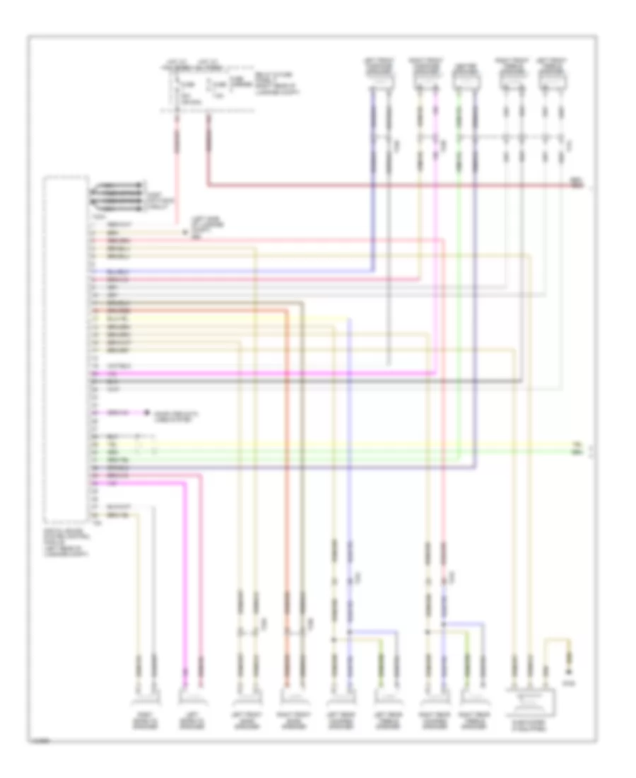 Radio Wiring Diagram Bose 1 of 4 for Audi S6 2014