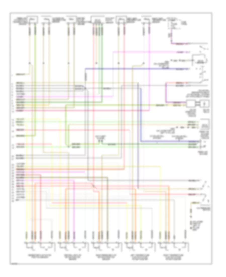 Automatic A C Wiring Diagram with Coolant Fan Control Module 2 of 2 for Audi A6 Quattro 2000