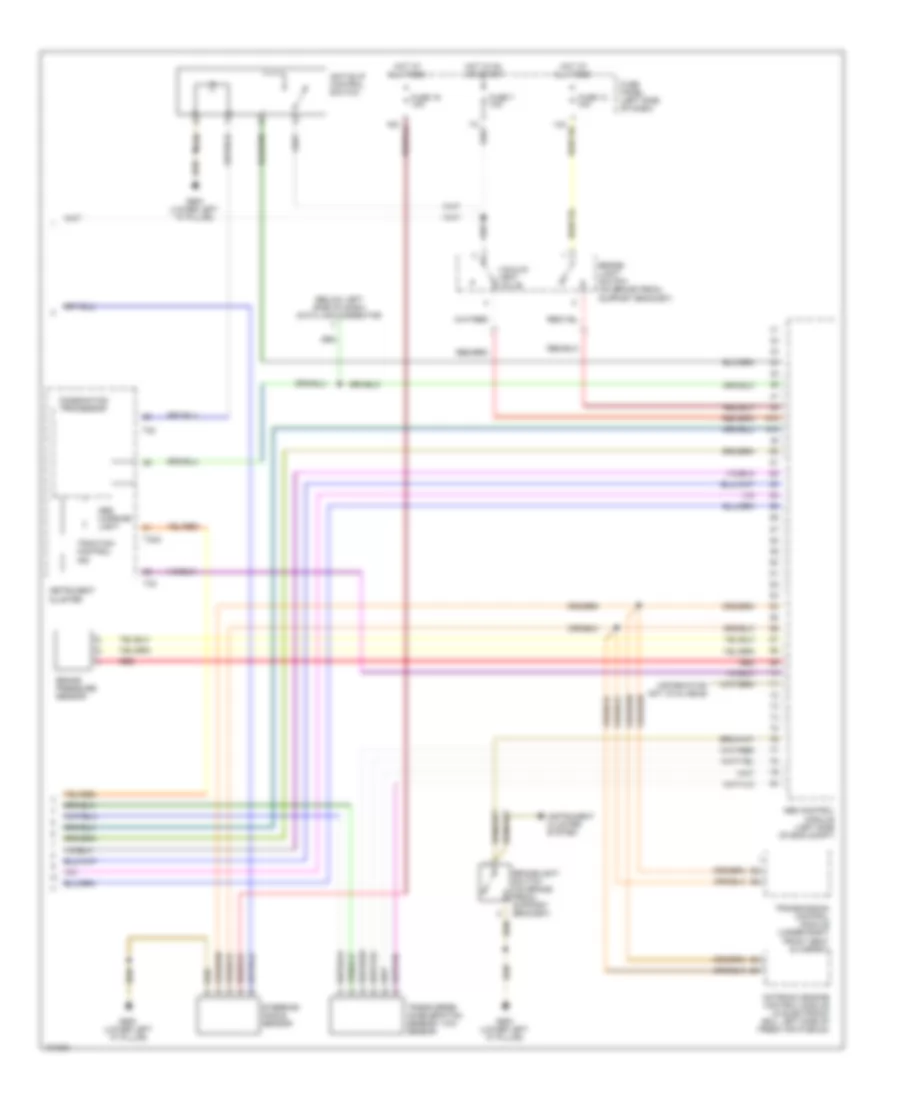 Anti lock Brakes Wiring Diagram with Electronic Stability Program 2 of 2 for Audi A6 Quattro 2000