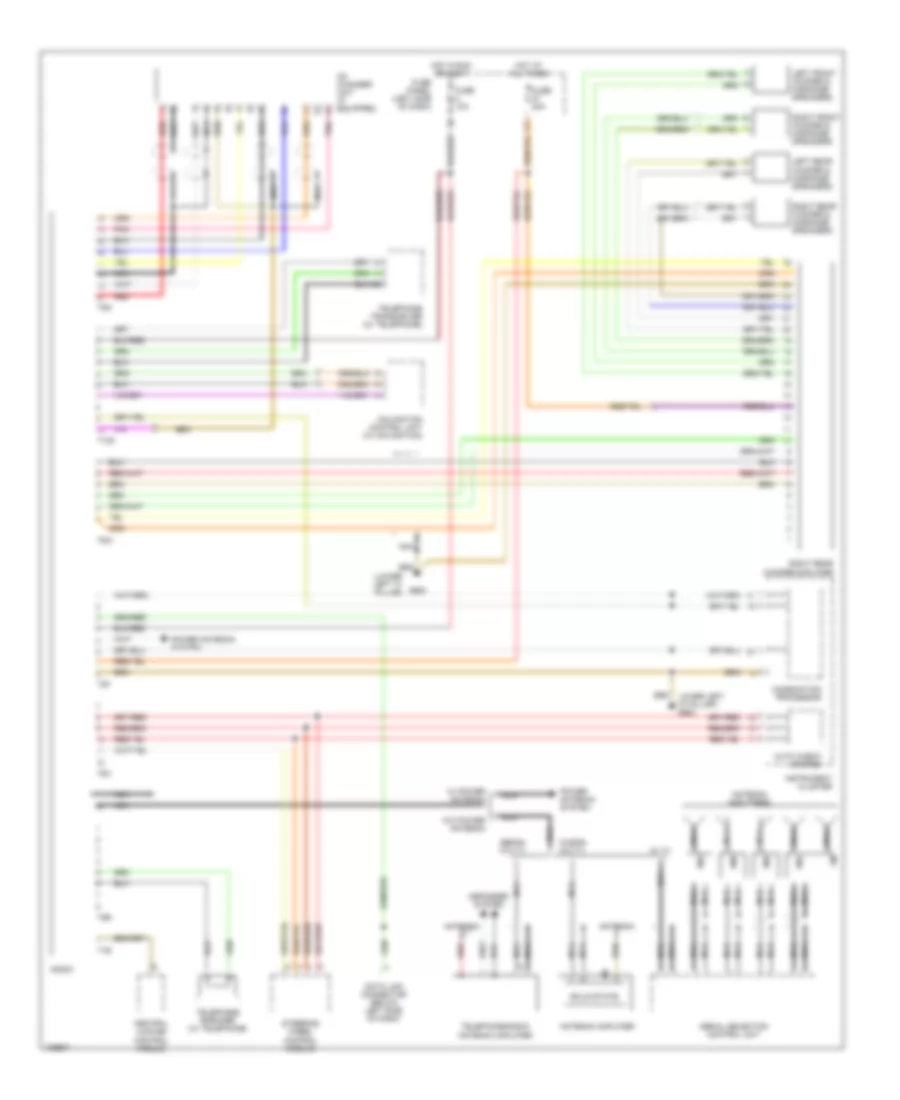 Radio Wiring Diagram Bose for Audi A6 Quattro 2000