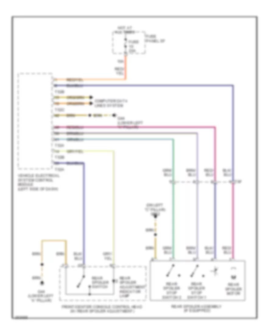 Active Bodyworks Wiring Diagram for Audi TT S 2011