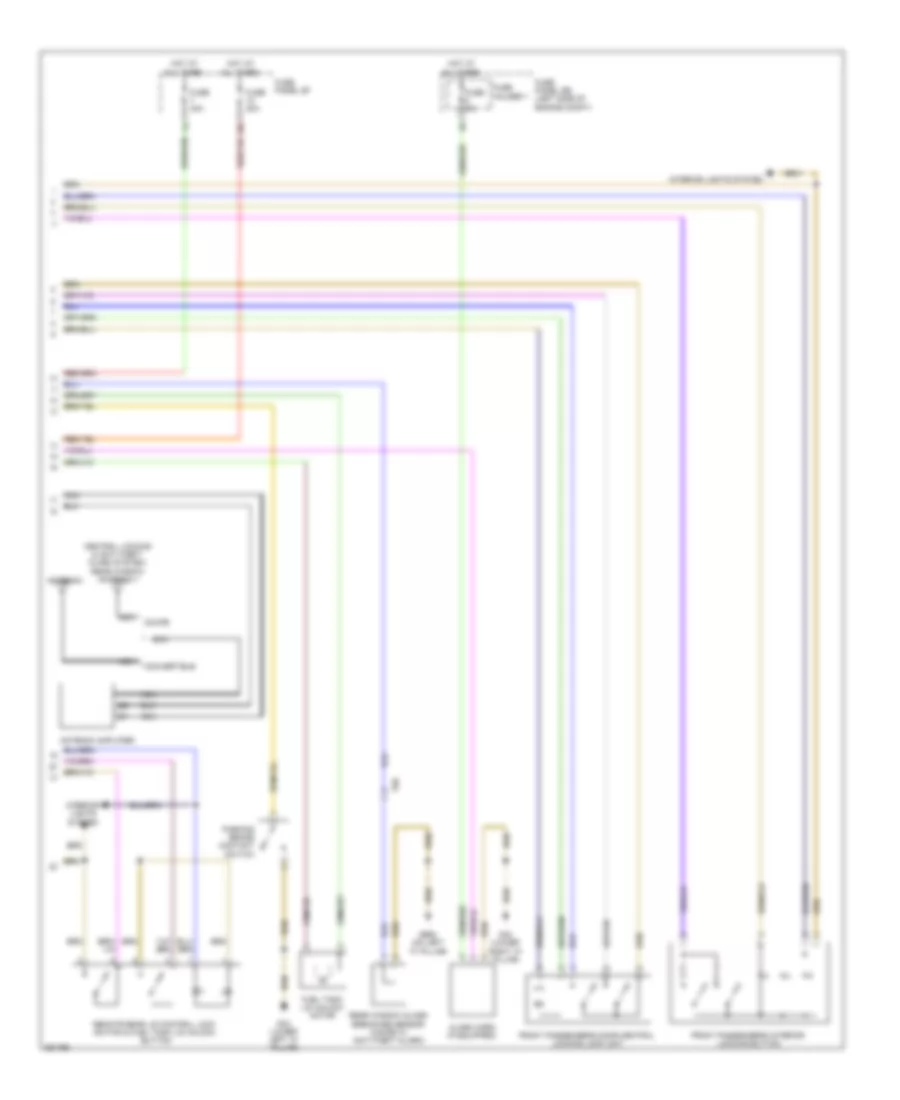 Anti-theft Wiring Diagram (2 of 2) for Audi TT S 2011