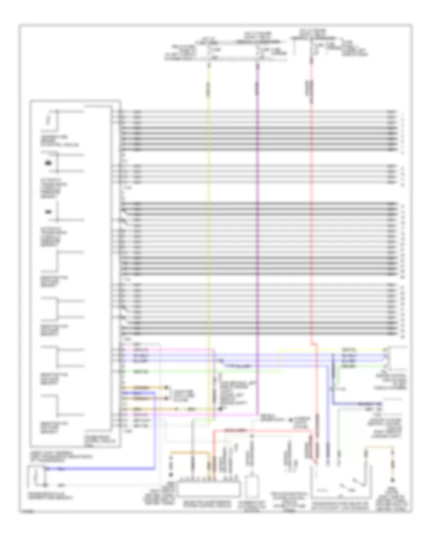 A T Wiring Diagram 1 of 3 for Audi RS 5 Prestige 2013