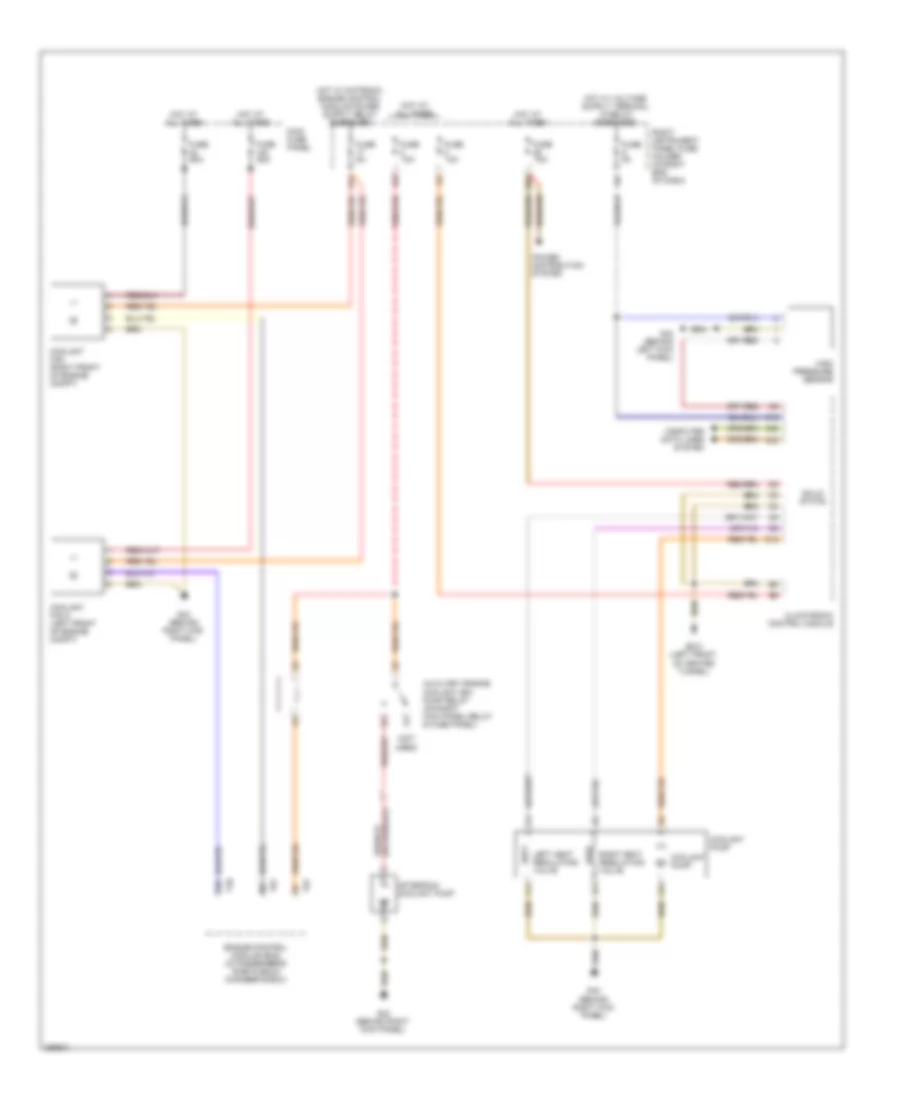 6.0L, Cooling Fan Wiring Diagram for Audi A8 Quattro 2009