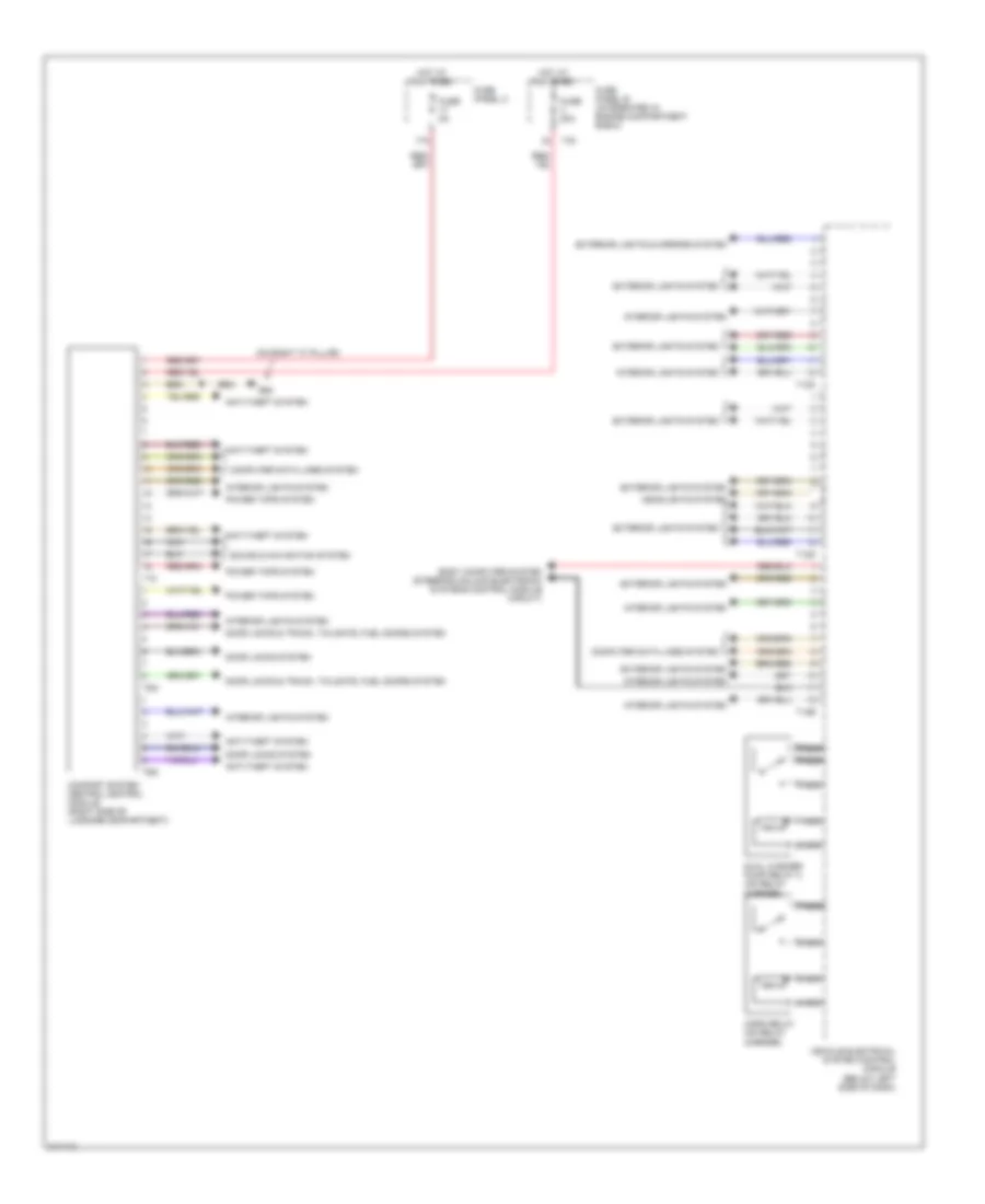 Body Computer Module Wiring Diagram 1 of 2 for Audi A3 2006